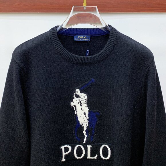 Ralph Lauren Black Knit Sweater - Picture 2 of 9